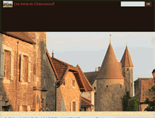 Tablet Screenshot of chateauneuf.net